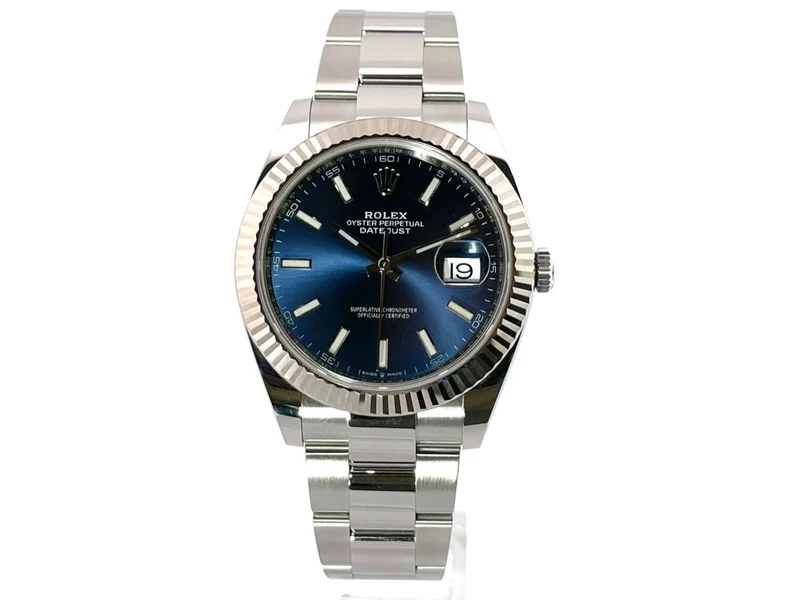 Rolex Datejust 41 Blau 126334 Oyster-Band aus 2020