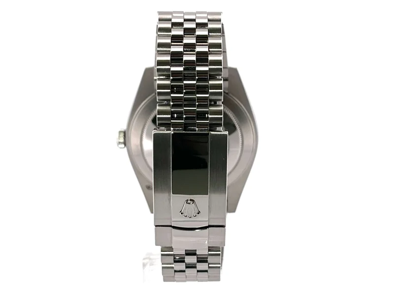 Rolex Datejust 41 Edelstahl Weißgold 126334 Blau Jubile-Band aus 2019