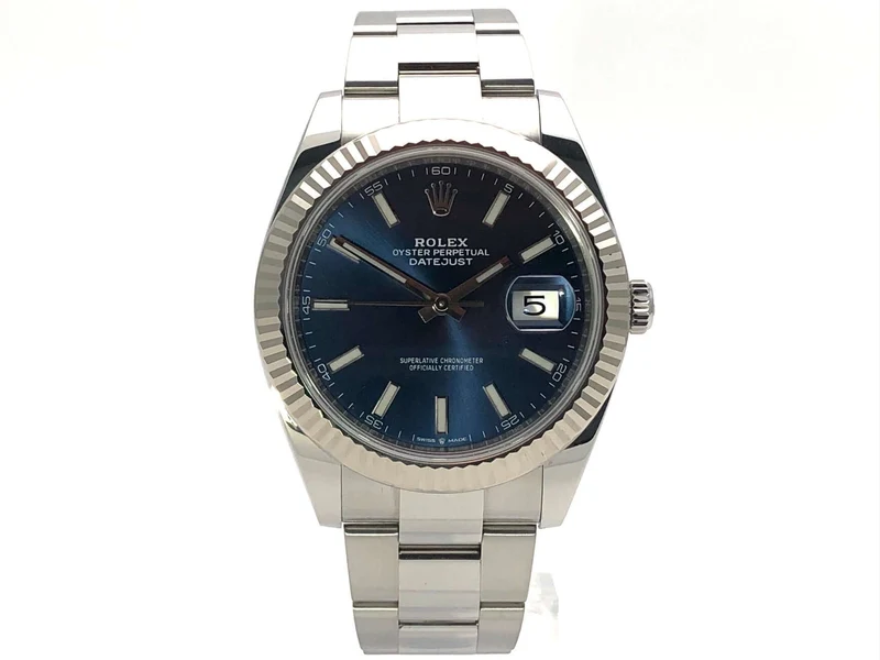 Rolex Datejust 41 Blau 126334 aus 2019 Oyster-Band