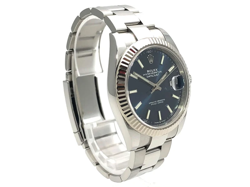 Rolex Datejust 41 Blau 126334 aus 2019 Oyster-Band