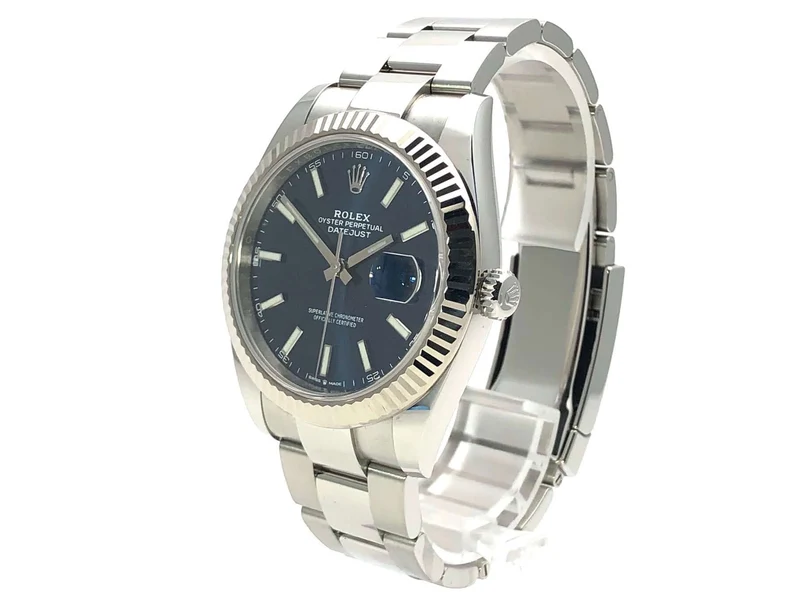 Rolex Datejust 41 Blau 126334 aus 2019 Oyster-Band