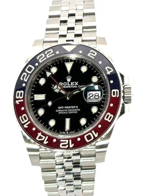 Rolex GMT-Master II Edelstahl 126710BLRO