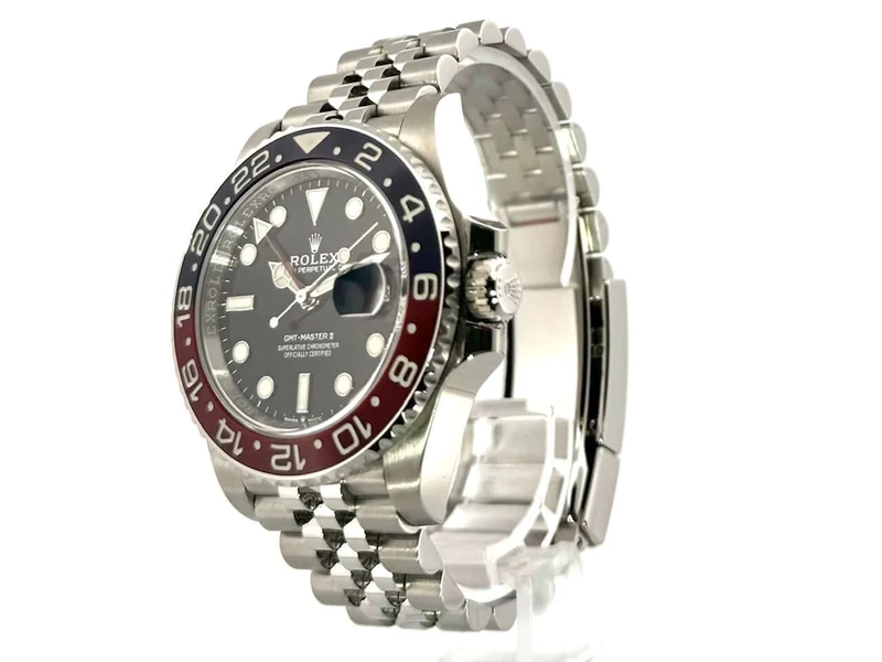 Rolex GMT-Master II Edelstahl 126710BLRO