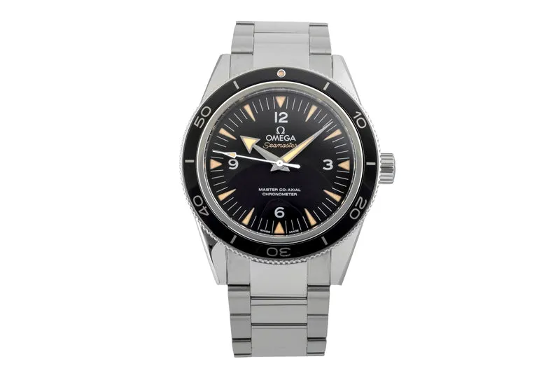 Omega Seamaster steel automatic men's watch 233.30.41.21.01.001 LP: 7700EUR [2600455]