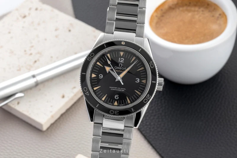 Omega Seamaster steel automatic men's watch 233.30.41.21.01.001 LP: 7700EUR [2600455]