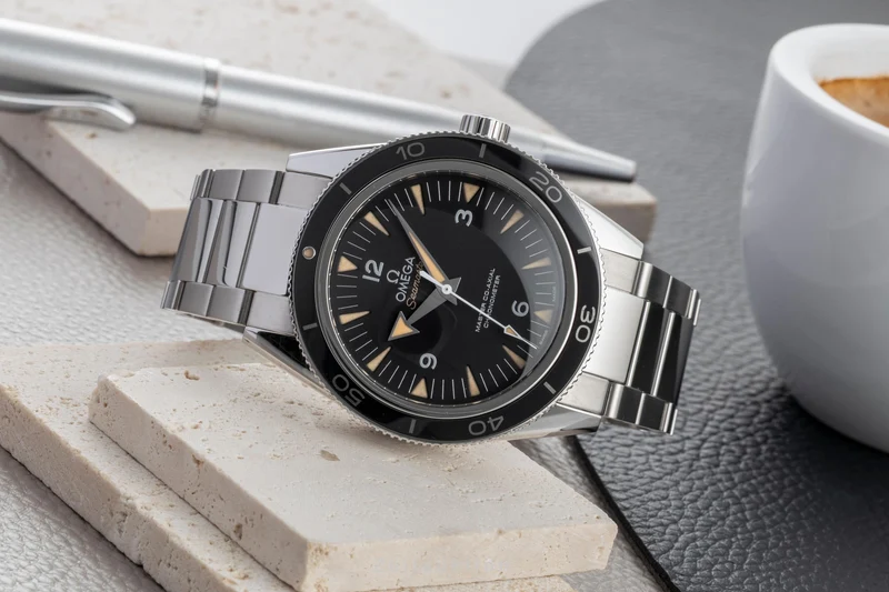 Omega Seamaster steel automatic men's watch 233.30.41.21.01.001 LP: 7700EUR [2600455]