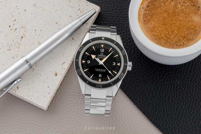 Omega Seamaster steel automatic men's watch 233.30.41.21.01.001 LP: 7700EUR [2600455]