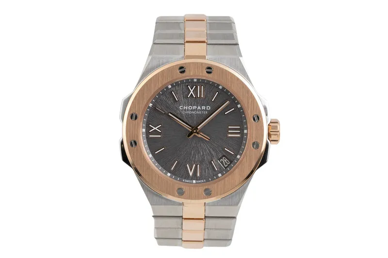 Chopard Alpine Eagle steel / gold automatic men's watch 298600-6001 LP: 28000EUR [2600910]