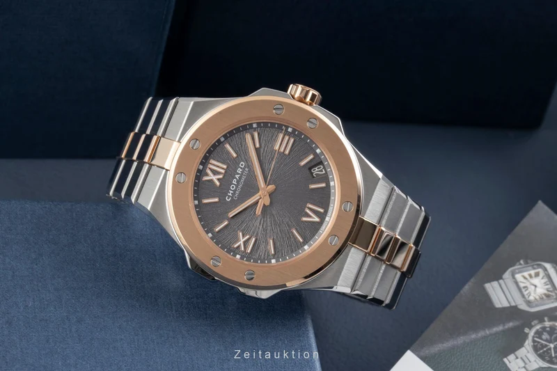 Chopard Alpine Eagle steel / gold automatic men's watch 298600-6001 LP: 28000EUR [2600910]