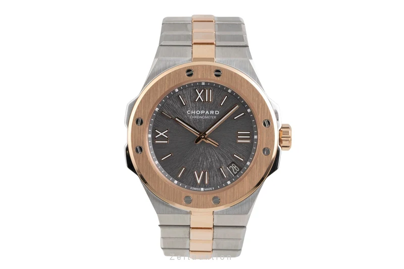 Chopard Alpine Eagle steel / gold automatic men's watch 298600-6001 LP: 28000EUR [2600910]
