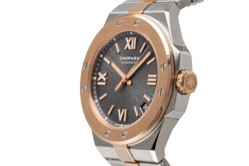 Chopard Alpine Eagle steel / gold automatic men's watch 298600-6001 LP: 28000EUR [2600910]