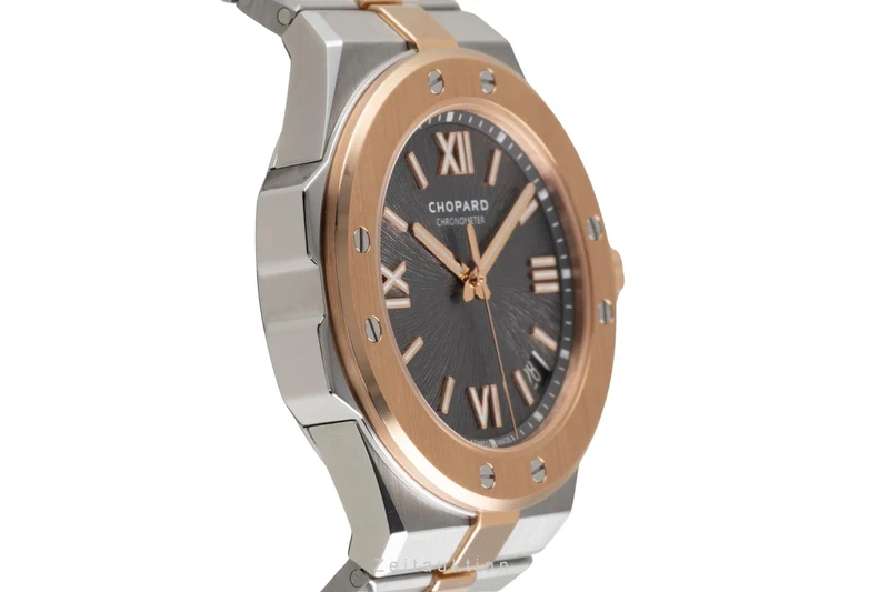 Chopard Alpine Eagle steel / gold automatic men's watch 298600-6001 LP: 28000EUR [2600910]