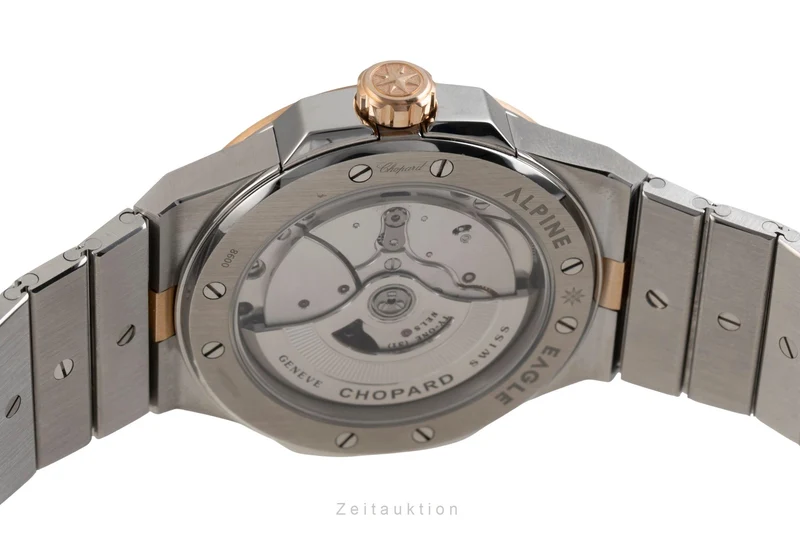 Chopard Alpine Eagle steel / gold automatic men's watch 298600-6001 LP: 28000EUR [2600910]