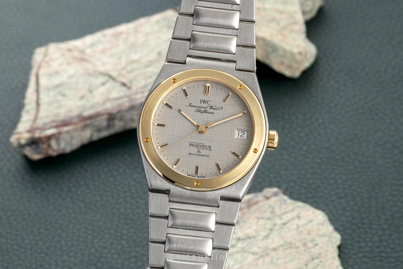 IWC Ingenieur steel / gold automatic men's watch IW350601 [2600544]