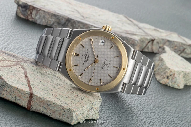 IWC Ingenieur steel / gold automatic men's watch IW350601 [2600544]