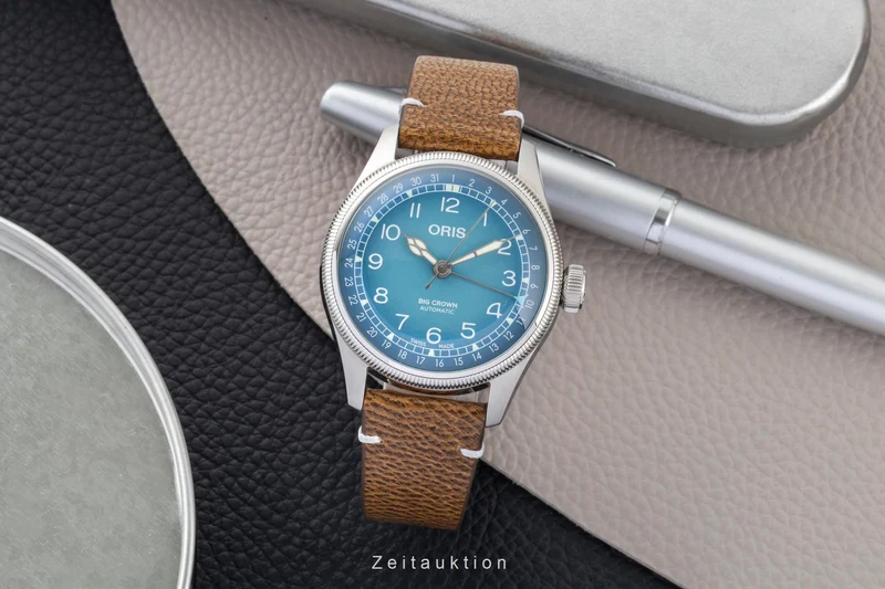 Oris Big Crown steel automatic men's watch 01 754 7779 4065-Set LP: 2250EUR [2600835]