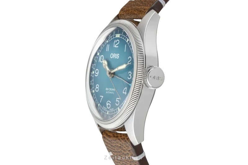 Oris Big Crown steel automatic men's watch 01 754 7779 4065-Set LP: 2250EUR [2600835]