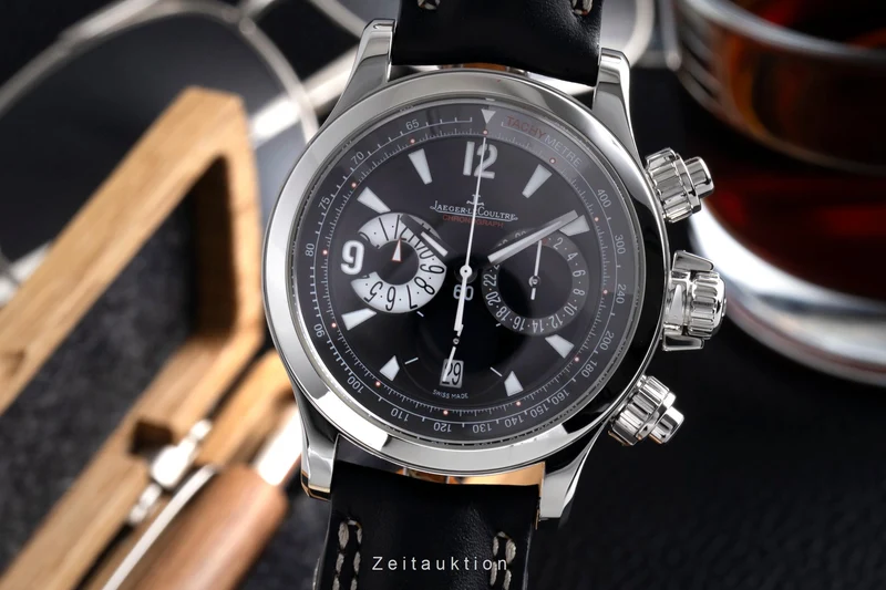 Jaeger LeCoultre Master Compressor chronograph steel automatic men's watch Q1758470, 146.8.25 LP: 16000EUR [2600323]
