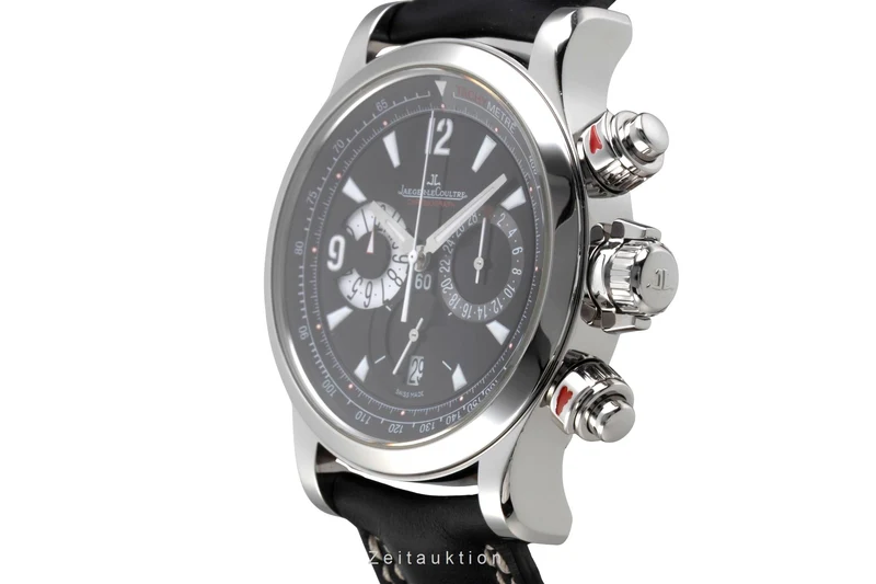 Jaeger LeCoultre Master Compressor chronograph steel automatic men's watch Q1758470, 146.8.25 LP: 16000EUR [2600323]