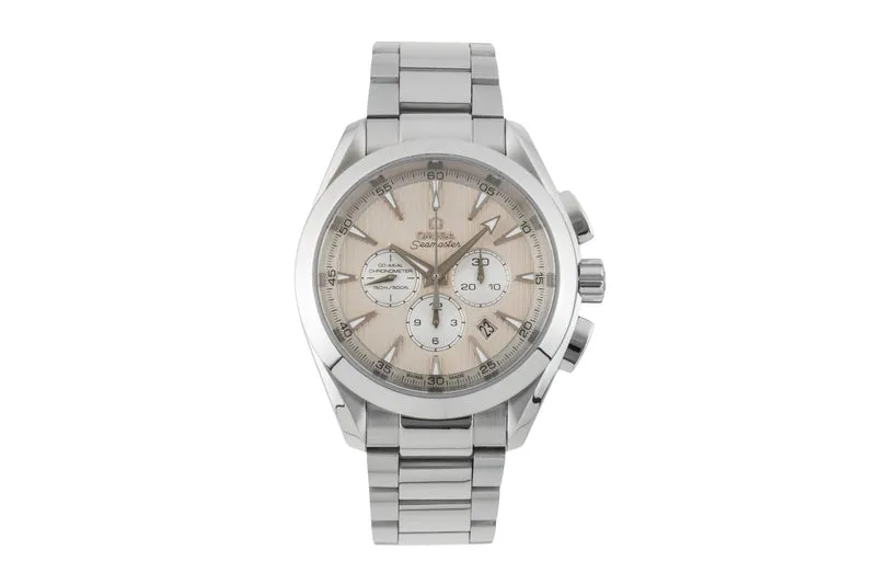 Omega Seamaster chronograph steel automatic men's watch 231.10.44.50.09.001 [2600488]