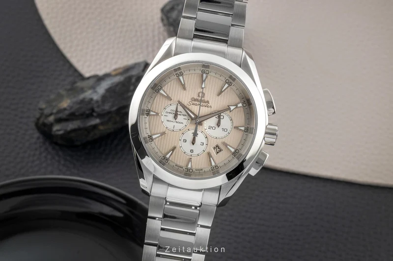 Omega Seamaster chronograph steel automatic men's watch 231.10.44.50.09.001 [2600488]