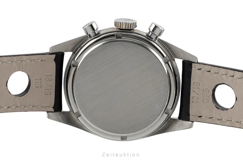 Heuer Carrera chronograph steel manual winding men's watch 2447S Vintage [2600120]