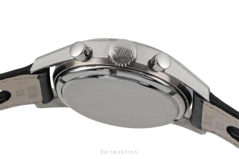 Heuer Carrera chronograph steel manual winding men's watch 2447S Vintage [2600120]
