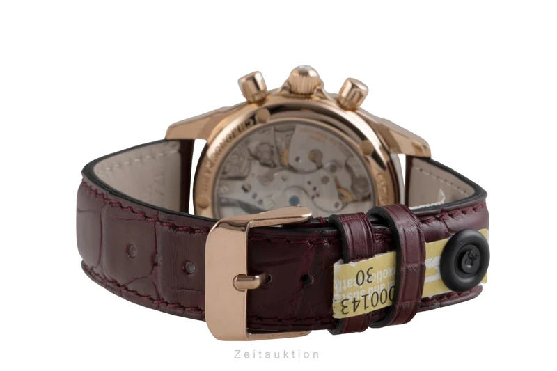 Omega De Ville chronograph 18 ct red gold automatic women's watch 4677.60.37 LP: 24000EUR [2600859]