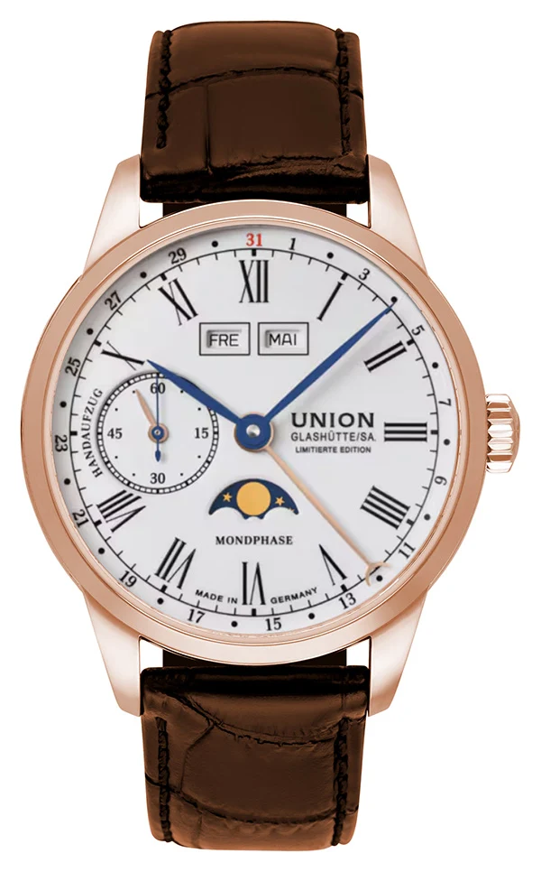 Union Glashütte 1893 Johannes Dürrstein Edition Mondphase Limitierte Edition