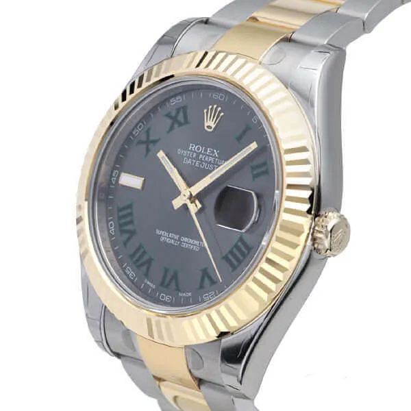 Rolex Datejust II 41 116333 Slate Römisch