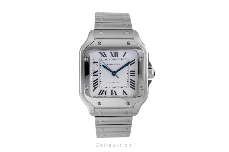 Cartier Santos steel automatic men's watch WSSA0010 LP: 8050EUR [2600519]