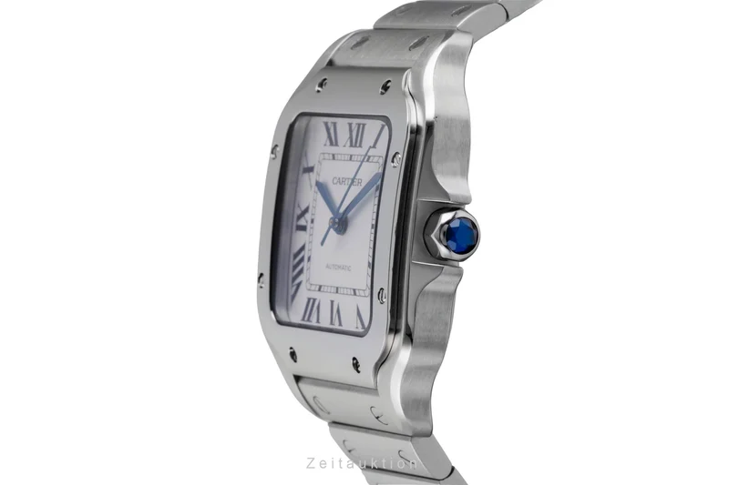 Cartier Santos steel automatic men's watch WSSA0010 LP: 8050EUR [2600519]