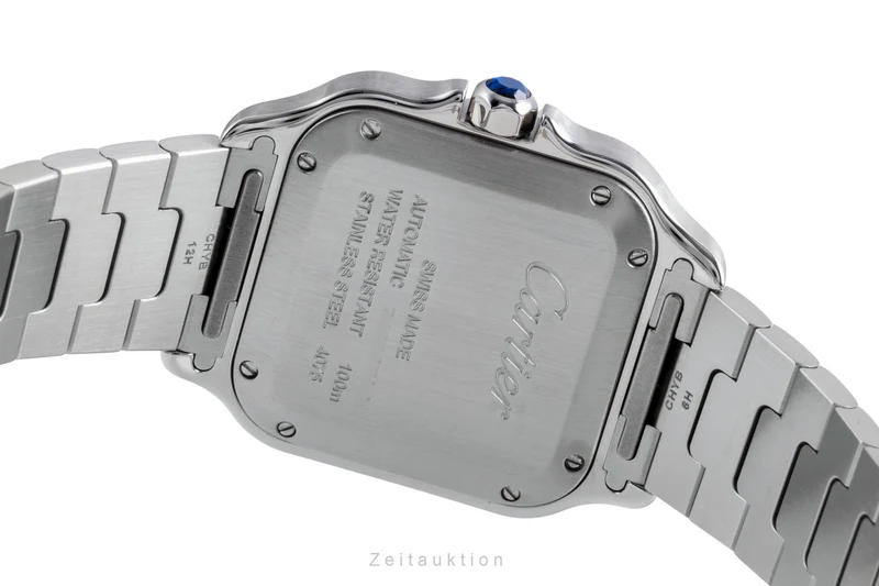 Cartier Santos steel automatic men's watch WSSA0010 LP: 8050EUR [2600519]