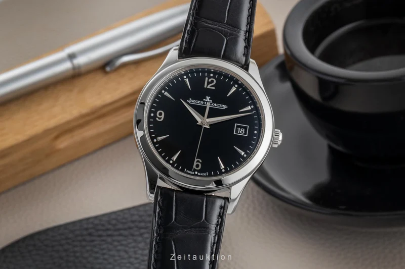 Jaeger LeCoultre Master Control steel automatic men's watch Q1548470, 176.8.40.S LP: 10300EUR [2600196]