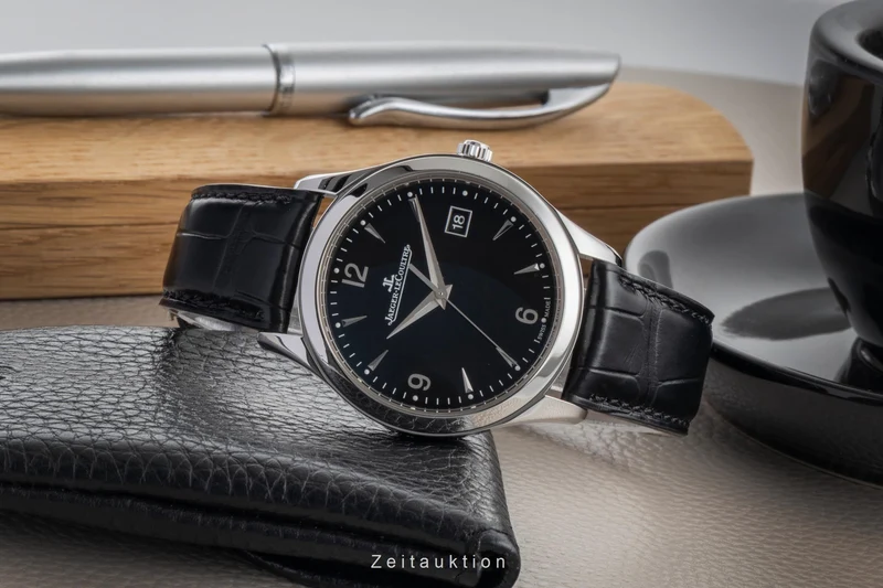 Jaeger LeCoultre Master Control steel automatic men's watch Q1548470, 176.8.40.S LP: 10300EUR [2600196]