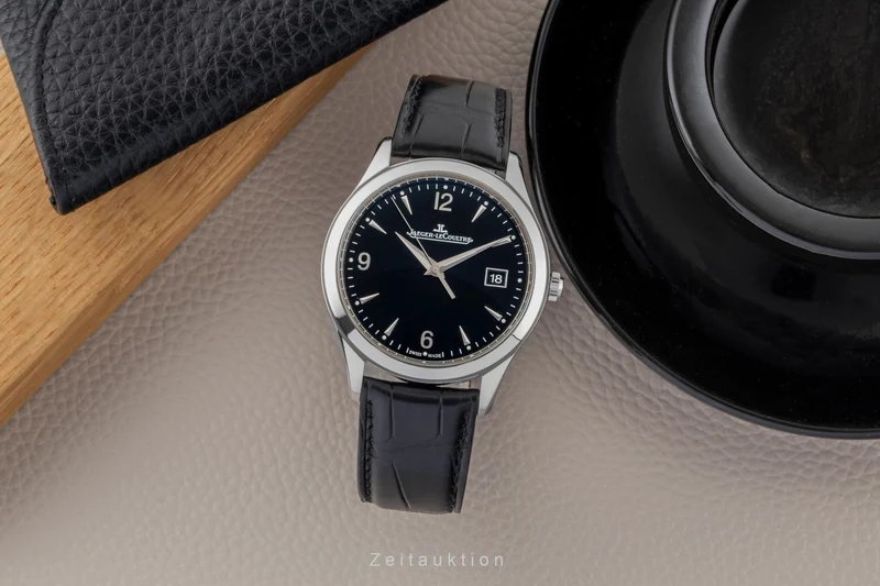 Jaeger LeCoultre Master Control steel automatic men's watch Q1548470, 176.8.40.S LP: 10300EUR [2600196]