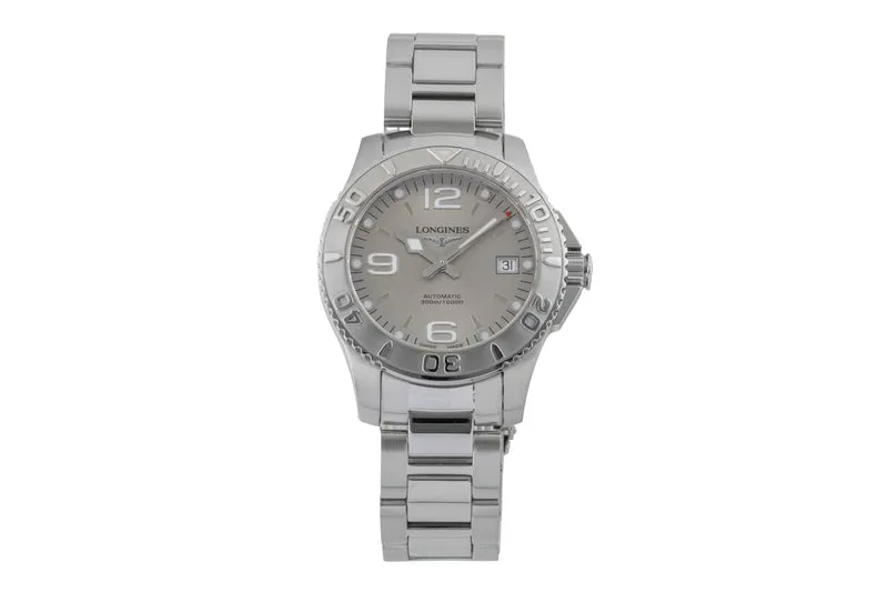 Longines Hydro Conquest steel automatic men's watch L3.664.4 LP: 1950EUR [2600712]