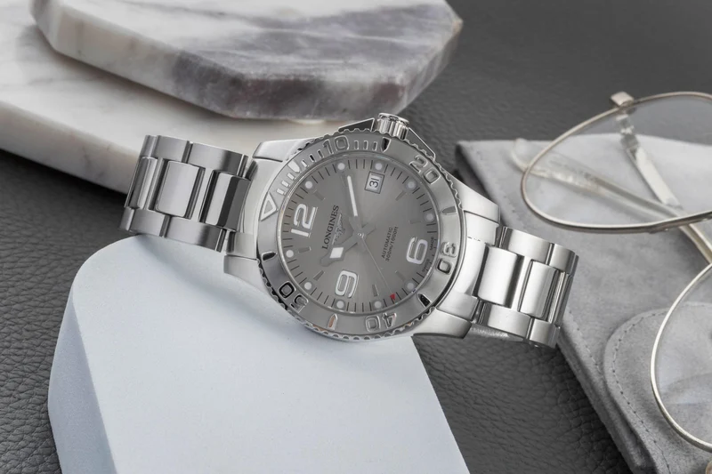 Longines Hydro Conquest steel automatic men's watch L3.664.4 LP: 1950EUR [2600712]