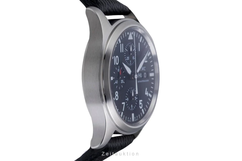 IWC Fliegerchronograph chronograph steel automatic men's watch IW371701 LP: 7800EUR [2600490]