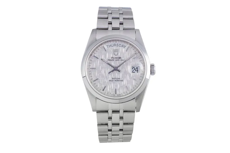 Tudor Date-Day steel automatic men's watch 76200 [2600700]