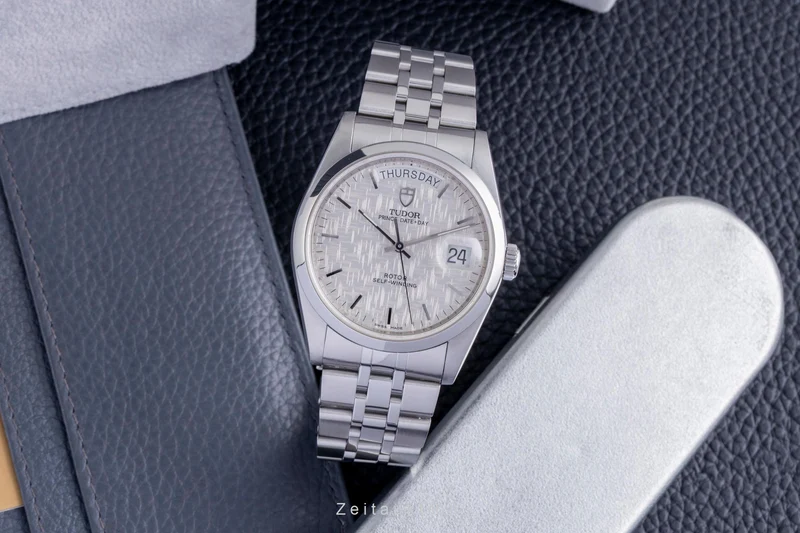 Tudor Date-Day steel automatic men's watch 76200 [2600700]