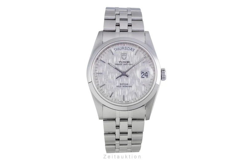 Tudor Date-Day steel automatic men's watch 76200 [2600700]