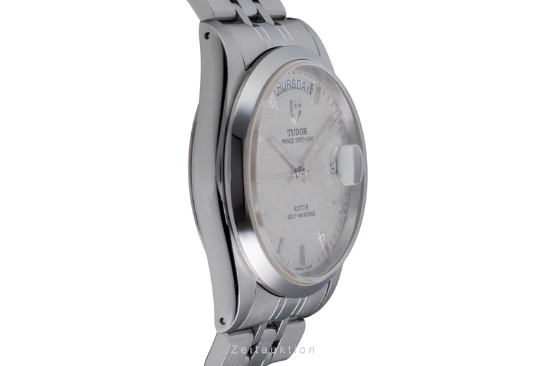 Tudor Date-Day steel automatic men's watch 76200 [2600700]