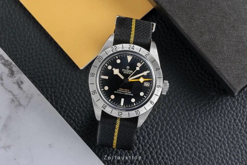 Tudor Black Bay steel automatic men's watch M79470-0002 LP: 4200EUR [2600551]