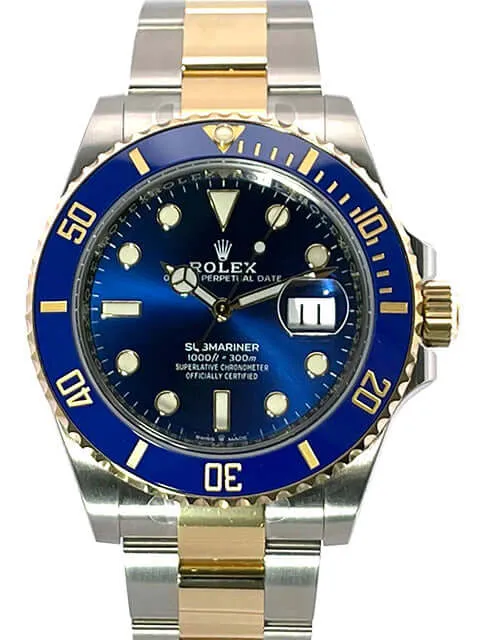 Rolex Submariner Date 41 Edelstahl Gelbgold 126613LB verklebt 2022