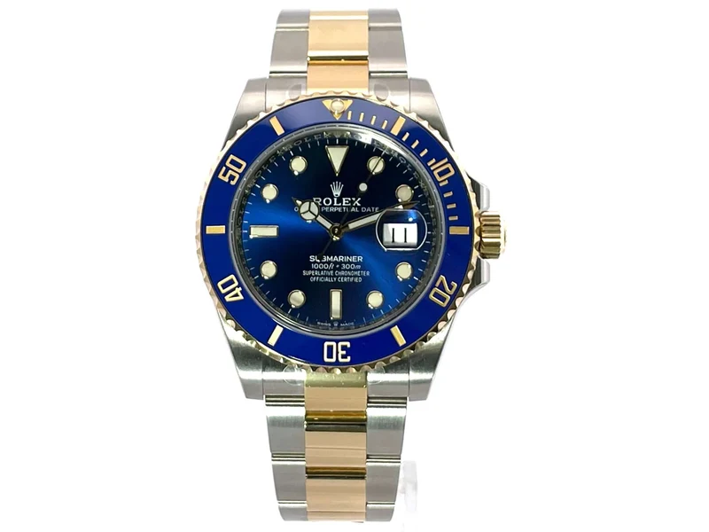 Rolex Submariner Date 41 Edelstahl Gelbgold 126613LB verklebt 2022