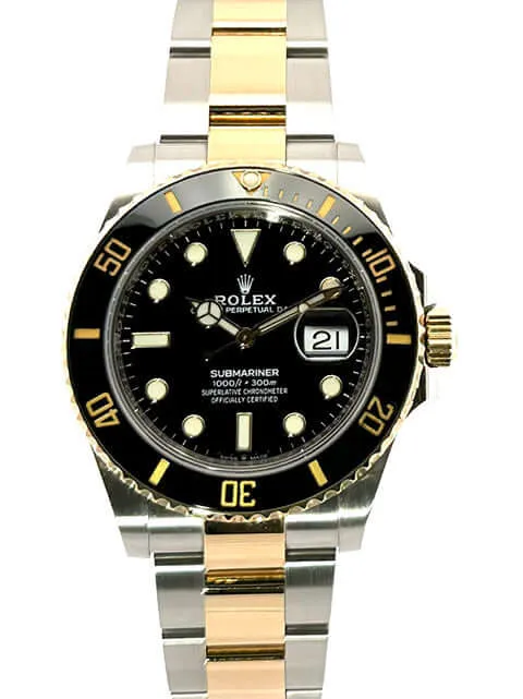 Rolex Submariner Date 41 Edelstahl Gelbgold 126613LN