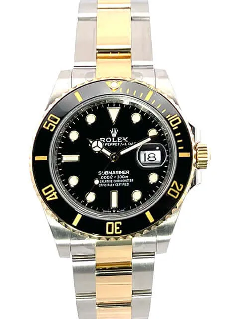 Rolex Submariner Date 41 Edelstahl Gelbgold 126613LN