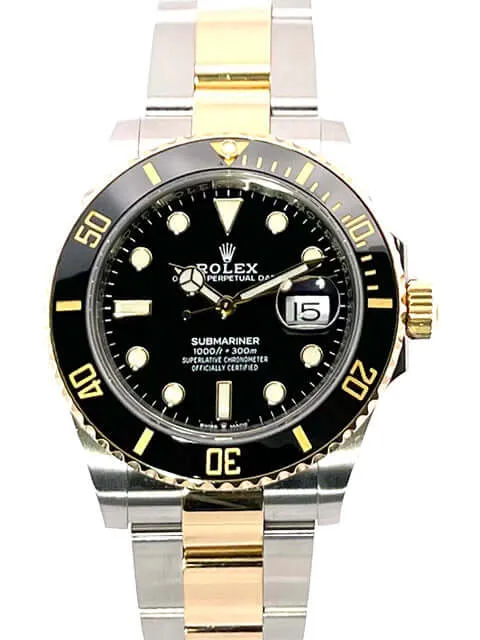 Rolex Submariner Date 41 Edelstahl Gelbgold 126613LN