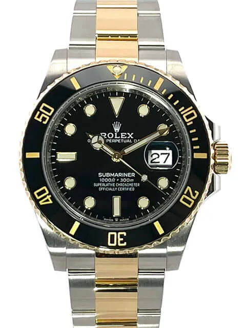 Rolex Submariner Date 41 Edelstahl Gelbgold 126613LN aus 2020